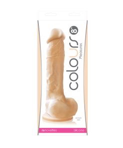 Colours Pleasures 8 In. Dildo Beige