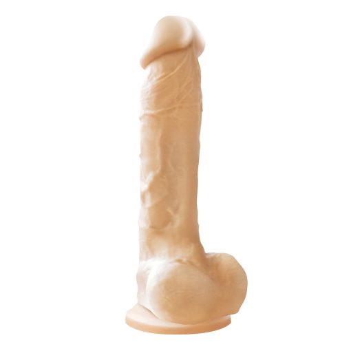 Colours Pleasures 8 In. Dildo Beige - Image 2