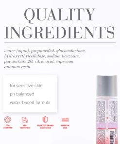 Jo Agape Warming Water-Based Lubricant 2 Oz.