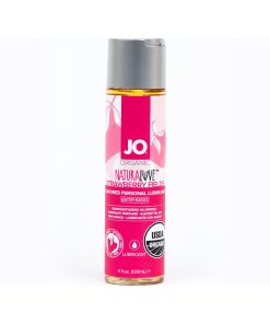 Jo Naturalove Organic Strawberry Fields Flavored Water-Based Lubricant 4 Oz.