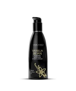 Wicked Aqua Vanilla Bean Water-Based Lubricant 2 Oz.