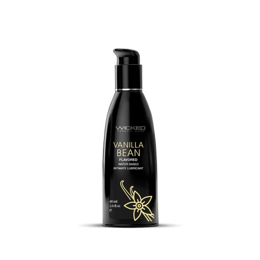 Wicked Aqua Vanilla Bean Water-Based Lubricant 2 Oz.