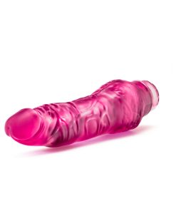 B Yours Vibe 7 Realistic 8.75 In. Vibrating Dildo Pink