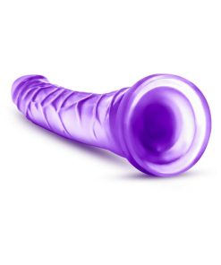 B Yours Sweet 'N Hard 6 Realistic 8.5 In. Dildo Purple