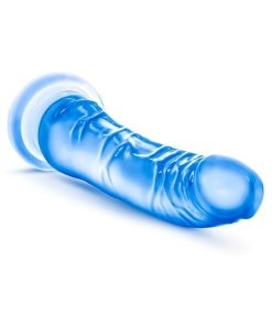 B Yours Sweet 'N Hard 6 Realistic 8.5 In. Dildo Blue