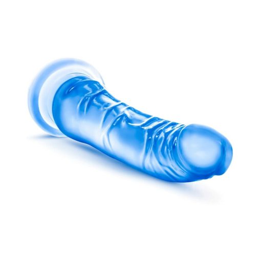 B Yours Sweet 'N Hard 6 Realistic 8.5 In. Dildo Blue - Image 4