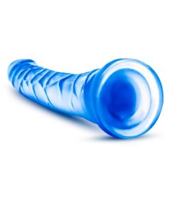 B Yours Sweet 'N Hard 6 Realistic 8.5 In. Dildo Blue