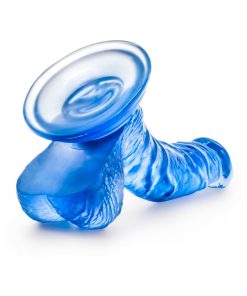 B Yours Sweet 'N Hard 8 Realistic 6.5 In. Dildo With Balls Blue