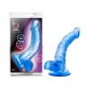 B Yours Sweet 'N Hard 7 Realistic 8.5 In. Dildo With Balls Blue