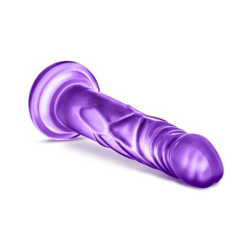 B Yours Sweet 'N Hard 5 Realistic 7.5 In. Dildo Purple - Image 4