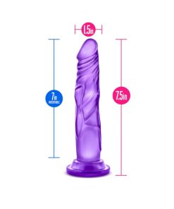 B Yours Sweet 'N Hard 5 Realistic 7.5 In. Dildo Purple