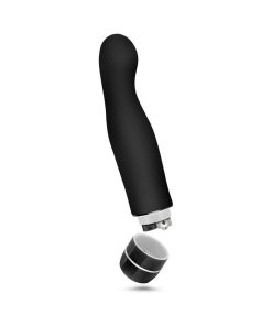 Luxe Gio Silicone G-Spot Vibrator Black