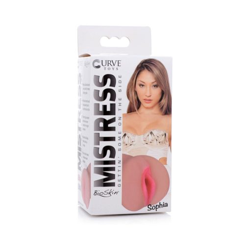 Curve Toys Mistress Sophia Vaginal Stroker Tan - Image 5