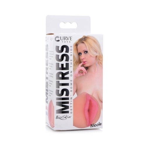 Curve Toys Mistress Nicole Vaginal Stroker Beige - Image 4