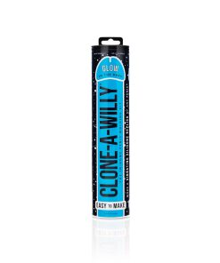 Clone-A-Willy Diy Vibrating Dildo Kit Glow-In-The-Dark Blue