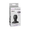 Anal Fantasy Collection Silicone Open Wide Tunnel Plug Black