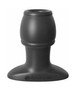 Anal Fantasy Collection Silicone Open Wide Tunnel Plug Black