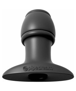 Anal Fantasy Collection Silicone Open Wide Tunnel Plug Black