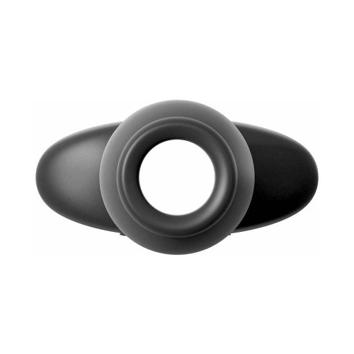 Anal Fantasy Collection Silicone Open Wide Tunnel Plug Black - Image 6