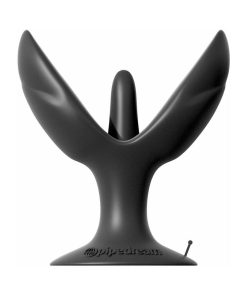 Anal Fantasy Collection Silicone Insta-Gaper Expanding Plug Black