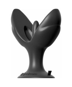 Anal Fantasy Collection Silicone Insta-Gaper Expanding Plug Black