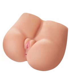 Pdx Fuck Me Silly Bubble Butt Dual-Entry Mega Masturbator Beige