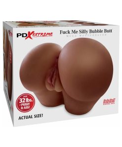 Pdx Fuck Me Silly Bubble Butt Dual-Entry Mega Masturbator Brown