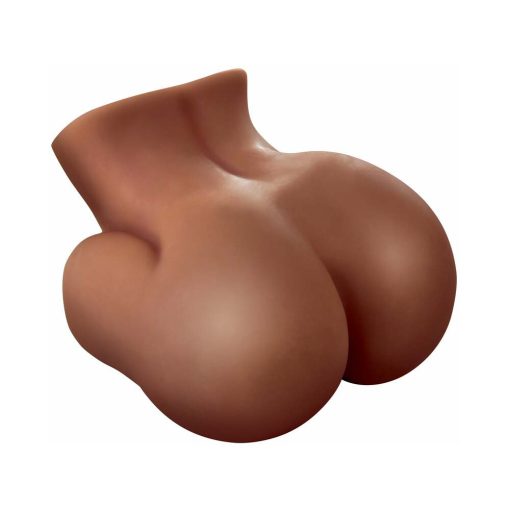Pdx Fuck Me Silly Bubble Butt Dual-Entry Mega Masturbator Brown - Image 3