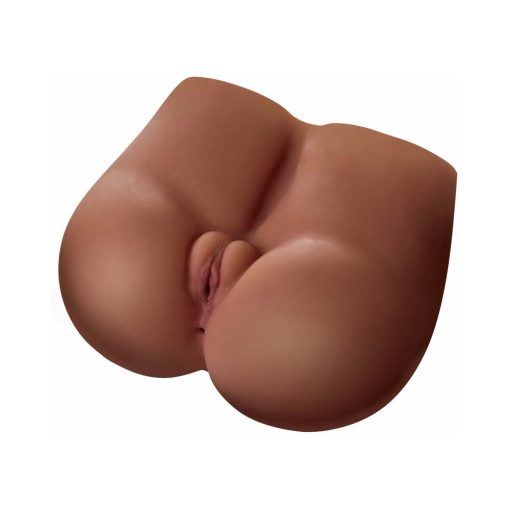 Pdx Fuck Me Silly Bubble Butt Dual-Entry Mega Masturbator Brown - Image 4