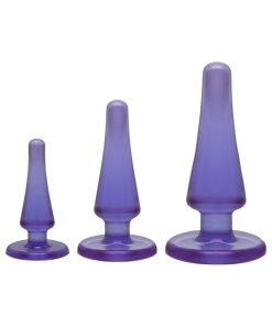 Crystal Jellies - Anal Initiation Kit Purple