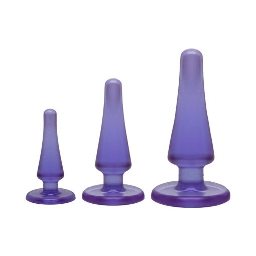 Crystal Jellies - Anal Initiation Kit Purple - Image 2