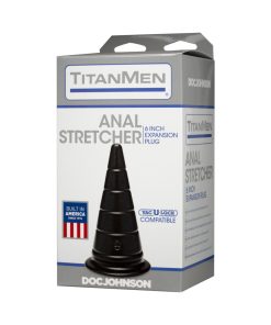 Titanmen - Anal Stretcher - 6 Inches Black