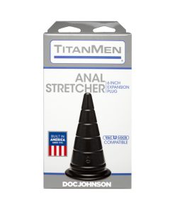 Titanmen - Anal Stretcher - 6 Inches Black