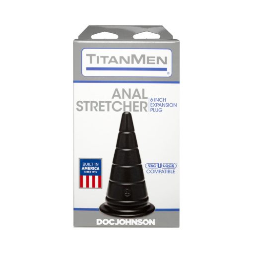 Titanmen - Anal Stretcher - 6 Inches Black - Image 4