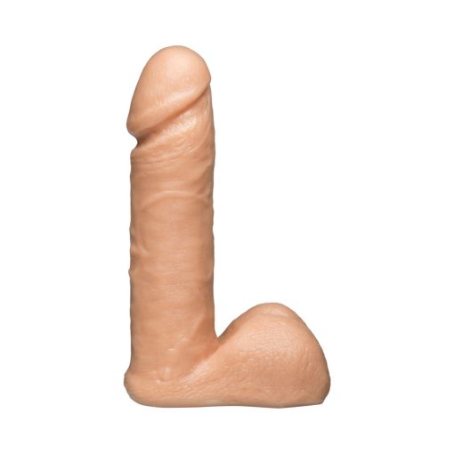 Vac-U-Lock - 6 Inch Realistic Cock White - Image 2