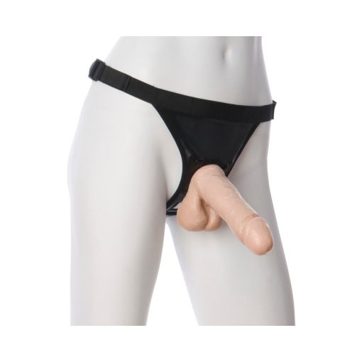 Vac-U-Lock - 6 Inch Realistic Cock White - Image 3