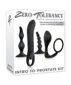 Zero Tolerance Intro To Prostate Kit 4-Piece Anal Play Set With Dvd