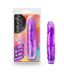 Naturally Yours The Little One Realistic 6.7 In. Vibrating Dildo Purple