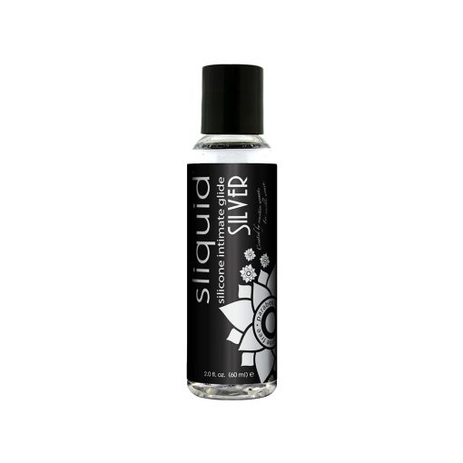 Sliquid Naturals Silver Silicone Lubricant 2 Oz.