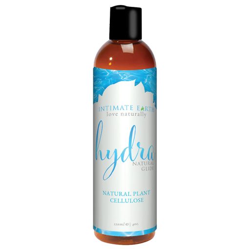 Intimate Earth Hydra Water Based Natural Glide With Plant Cellulose 4 Oz.