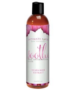 Intimate Earth Soothe Anal Antibacterial Glide With Guava Bark Extract 4 Oz.