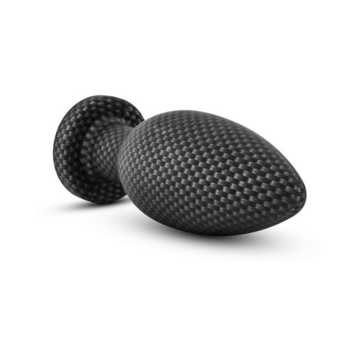 Spark Silicone Anal Plug Small Carbon Fiber - Image 3