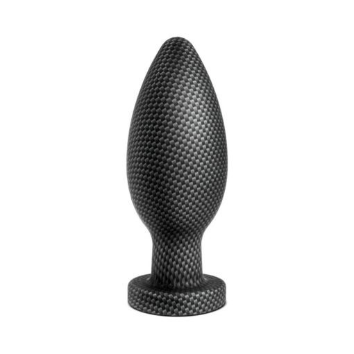 Spark Silicone Anal Plug Large Carbon Fiber - Image 2