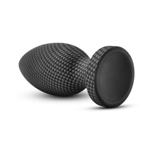 Spark Silicone Anal Plug Large Carbon Fiber - Image 4