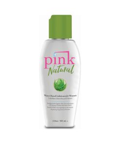 Pink Natural Water-Based Lubricant 2.8 Oz.