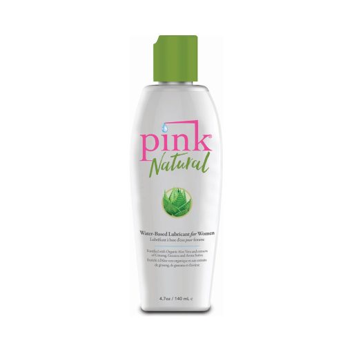 Pink Natural Water-Based Lubricant 4.7 Oz.