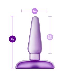 B Yours Eclipse Pleaser Anal Plug Small Purple