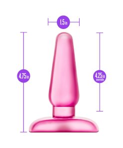B Yours Eclipse Pleaser Anal Plug Medium Pink