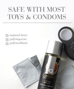 Jo Gelato Creme Brulee Flavored Water-Based Lubricant 4 Oz.