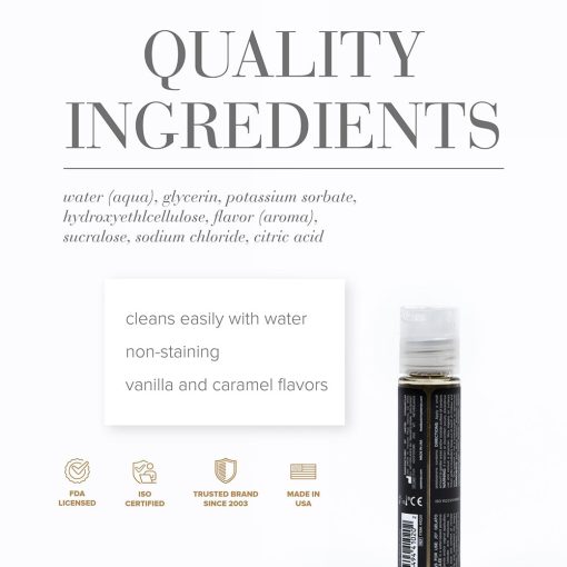 Jo Gelato Creme Brulee Flavored Water-Based Lubricant 1 Oz. - Image 2